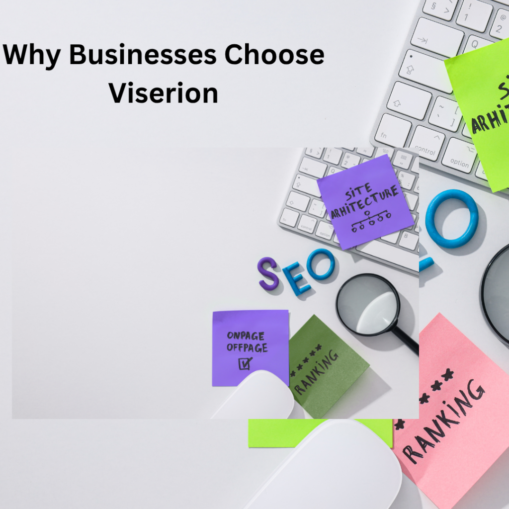 why businesses choose viserion for SEO and digital marketing